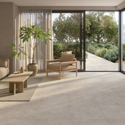 Pavimentos y Revestimientos Porcelánicos Cementados para Exteriores e Interiores.