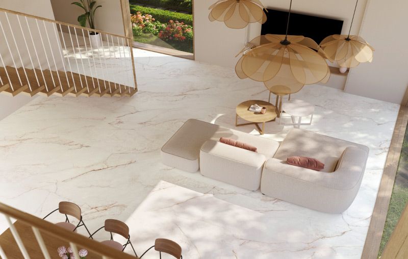 Pavimentos y Revestimientos Porcelánico, Azulejos Efecto Mármol.
