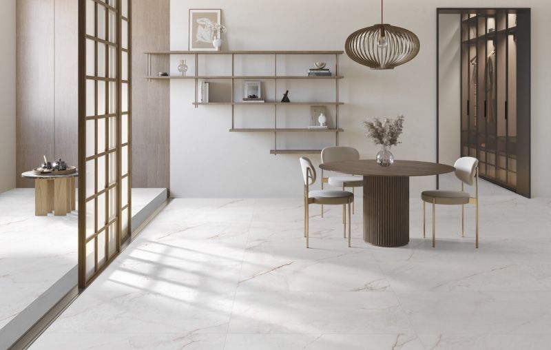 Pavimentos y Revestimientos Porcelánico, Azulejos Efecto Mármol.