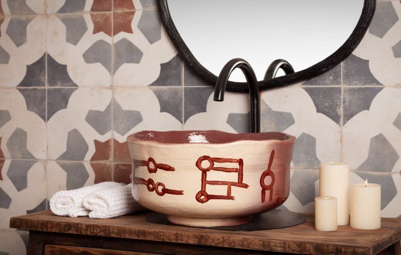 Colección FS Farfalla, Pavimentos y Revestimientos de Diseño Vintage, Azulejos Gres Porcelánicos para Baños.