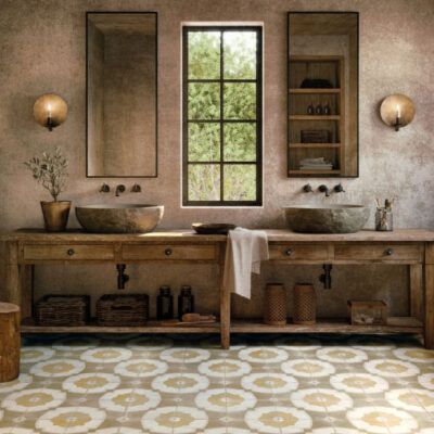 Colección FS Farfalla, Pavimentos y Revestimientos de Diseño Vintage, Azulejos Gres Porcelánicos para Cocinas y Salones.
