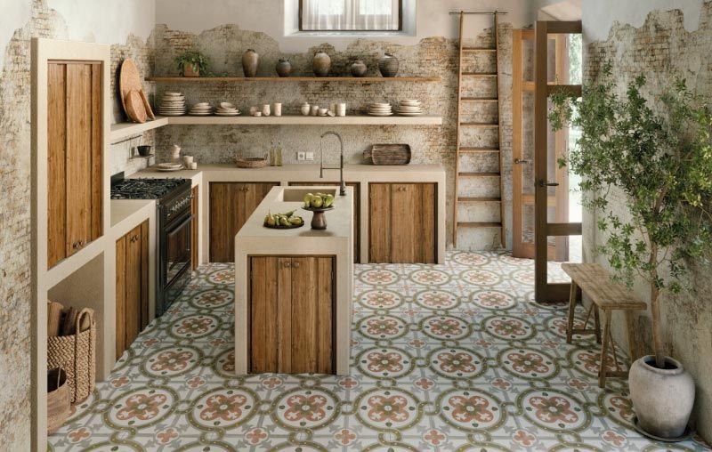 Colección FS Paname, Pavimentos y Revestimientos de Diseño Vintage, Azulejos Gres Porcelánicos.