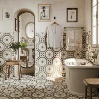 Colección FS Paname, Pavimentos y Revestimientos de Diseño Vintage, Azulejos Gres Porcelánicos.