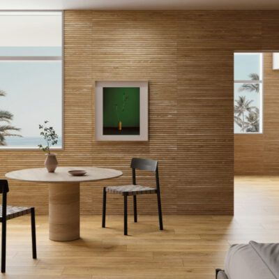 Colección Verbier, Pavimento Porcelánico Efecto Madera, Azulejos para Salones