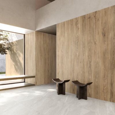 Pavimento y Revestimiento Porcelánico Efecto Madera para Interiores