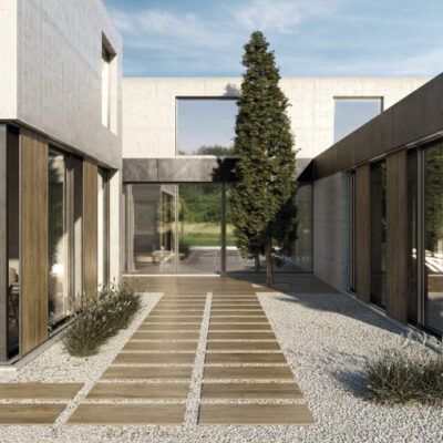 Pavimento y Revestimiento Porcelánico Efecto Madera para Exteriores