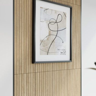 Revestimiento de madera porcelánico outlet.