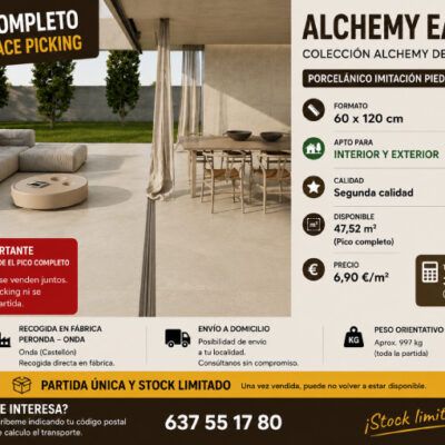 Alchemy, Segundas Calidades, Azulejos de Diseño en Oferta. Descuentos de Fábrica.