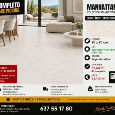 Ofertas en Pavimentos y Revestimientos de Fábrica, Descuentos en Azulejos de Calidad, Picos Completos